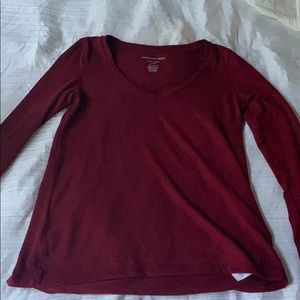 a long sleeve soft shirt